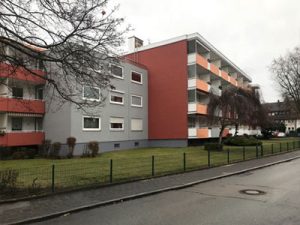 Nuernberg Wohnanlage Fassade Renovierung und Farbe